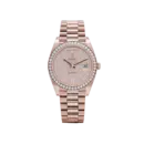 Rolex Day-Date 40 228345RBR Rose Gold Diamond Dial Diamond Bezel