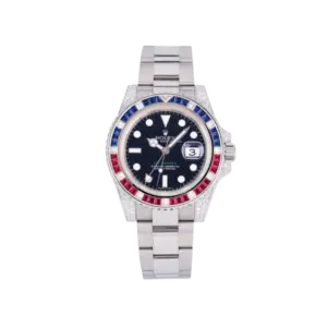 Rolex GMT-Master II 116759SARU White Gold Black Dia