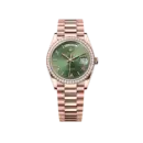 Rolex Day-Date 36 – Green Dial and Diamonds Ref. 128345RBR-0085
