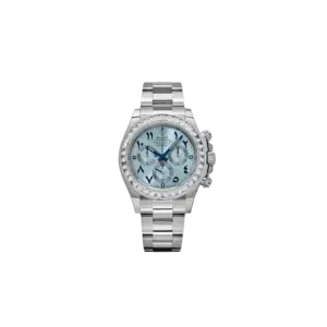 Rolex Daytona 116576TBR Platinum Diamond Ice Blue Arabic Dial