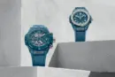 Big Bang One Click Petrol Blue Ceramic Diamonds Ref. 485.ES.5171.RX.1204