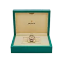 Rolex Daytona 126598TRU Yellow Gold Ruby Bezel Diamond Pave Dial