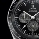 Speedmaster Calibre 321 42 mm, platinum on leather strap Ref. 311.93.42.30.99.001