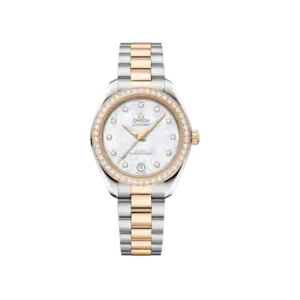 Seamaster Aqua Terra 150M 30 mm, steel ‑ Moonshine gold on steel ‑ Moonshine gold Ref. 220.25.30.20.55.001