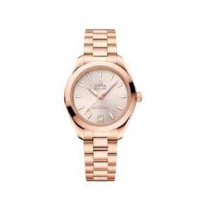 Seamaster Aqua Terra 150M 30 mm, Sedna gold on Sedna gold Ref. 220.50.30.20.09.001