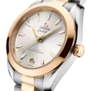 Seamaster Aqua Terra 150M 30 mm, steel ‑ Moonshine gold on steel ‑ Moonshine gold Ref. 220.20.30.20.02.001