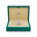 Rolex Day-Date 36 128396TBR Platinum Pink Opal Diamond Dial and Bezel