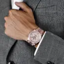 Rolex Day-Date 40 228345RBR Rose Gold Diamond Dial Diamond Bezel